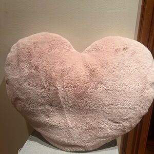 Target Pink Heart-Shaped Pillow